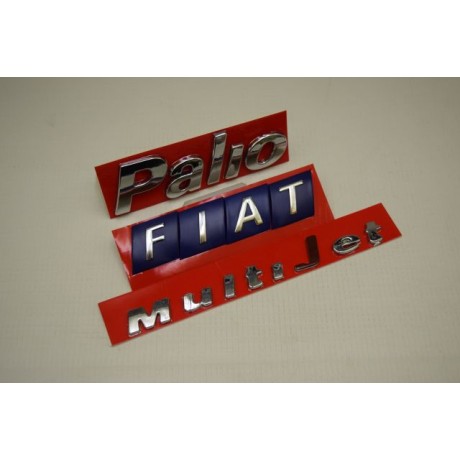 Bagaj Kapağı Palio Multijet ve Fiat Yazısı Kırmızı J Takım